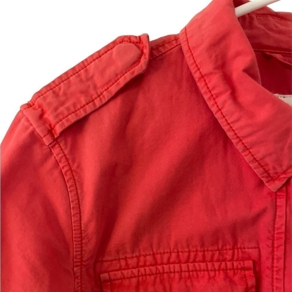 Gap Coral Snap Front Utility Jacket - Picture 4 of 9